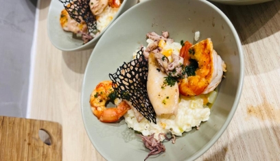 Recipe for this summer : A cassolette of chipirons and gambas