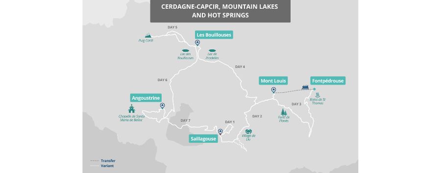 Cerdagne-Font-Romeu, mountain lakes and hot springs | Respyrénees